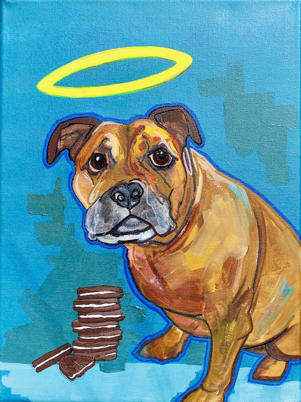 Buddy the Dog (Commission) by Stefanie Spivak-Birndorf