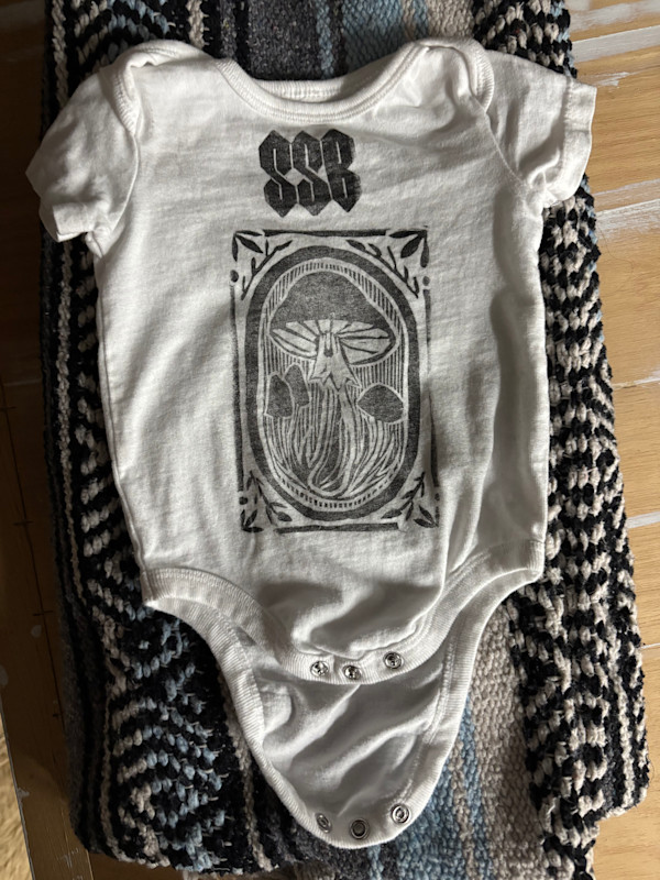 Mushroom Print Example by Stefanie Spivak-Birndorf