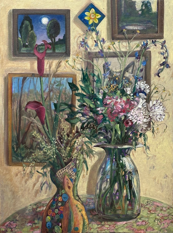 Two Parties, Two Bouquets by Emily Eve Weinstein