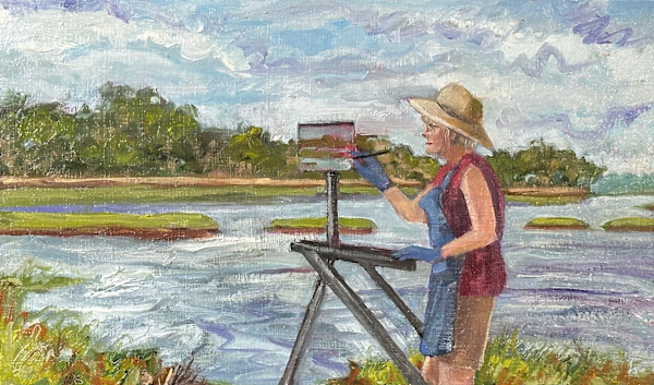 Plein-Air Artist by Emily Eve Weinstein, Image 1.