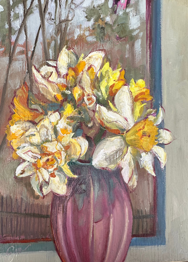 Seasonal Dafodils by Emily Eve Weinstein