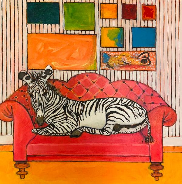 Pull Up a Chair - Zebra