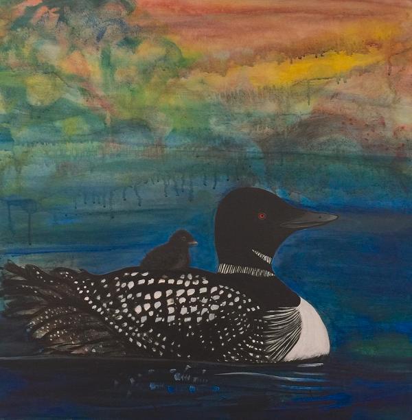 Loon and Chick