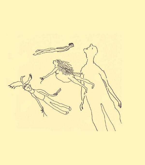 Flying People in the Sky