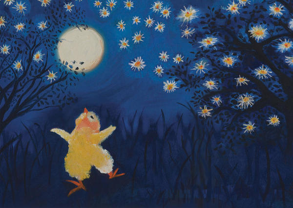 Melon Moon, Dancing Stars by Holly Sedgwick