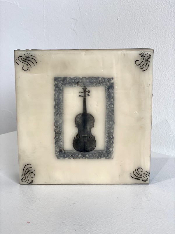 Framed -  Music by Scorpio Encaustics