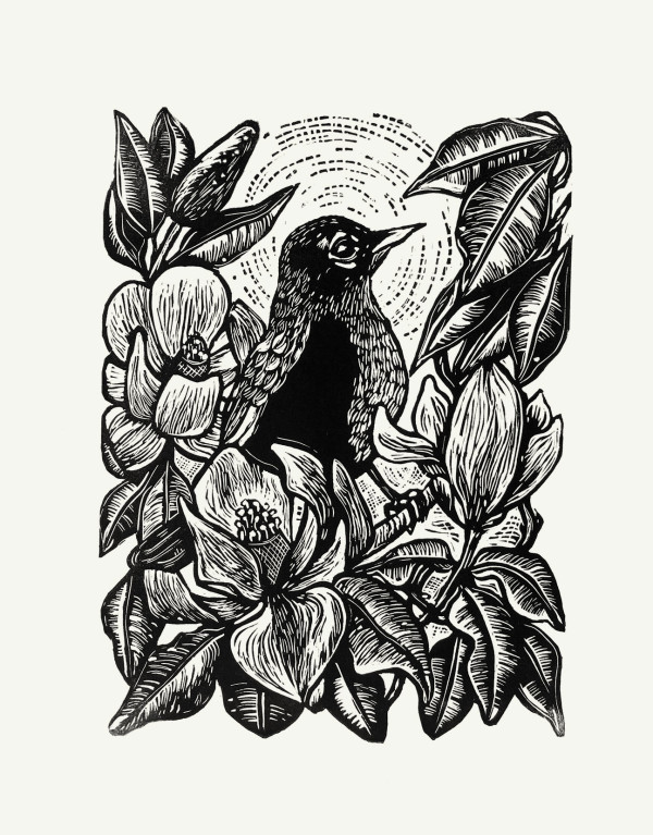 Robin & Magnolia by Carolyn Howse