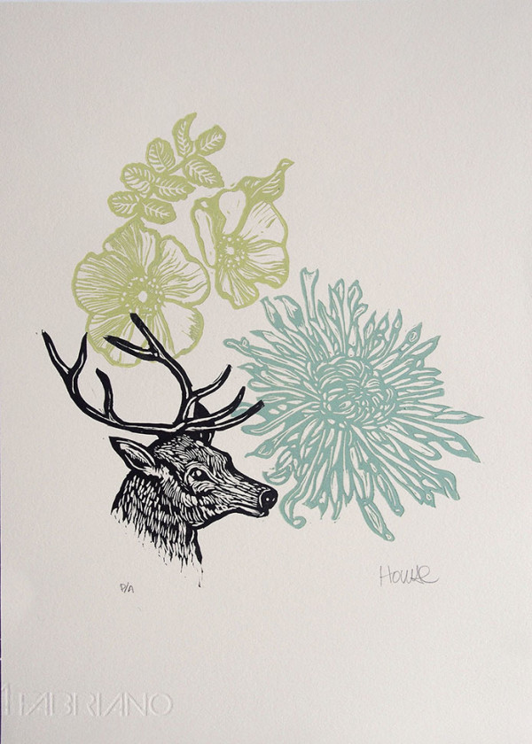 The Stag by Carolyn Howse