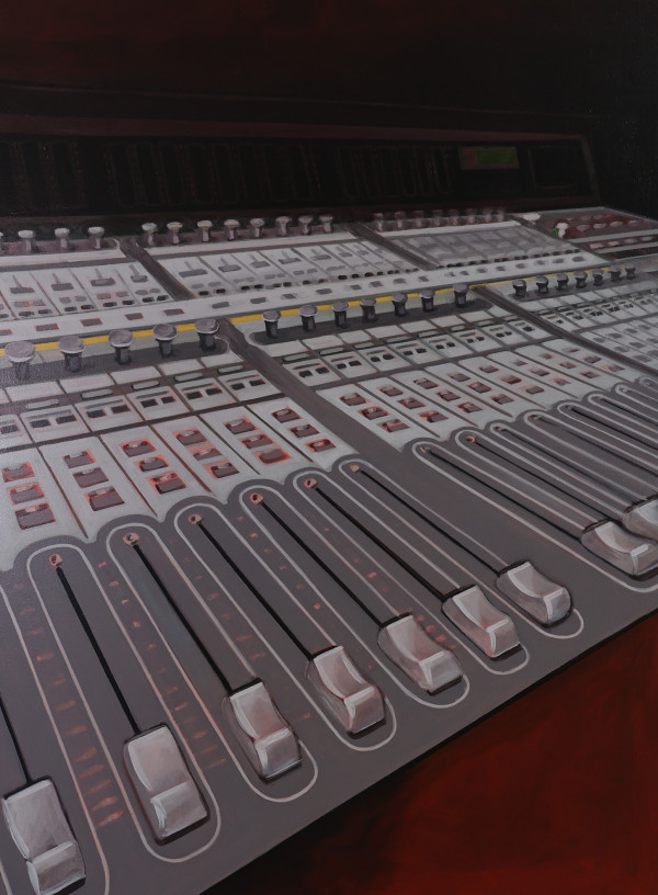 Red Mixing Board