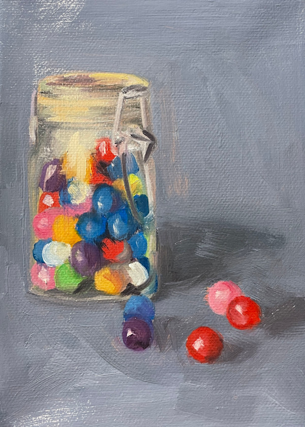 Blue Gumballs by Lauren Ruch