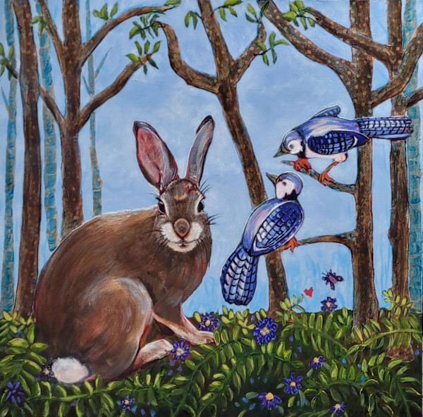 Yard Birds: Bunny by Sylvie Bart, Image 1.
