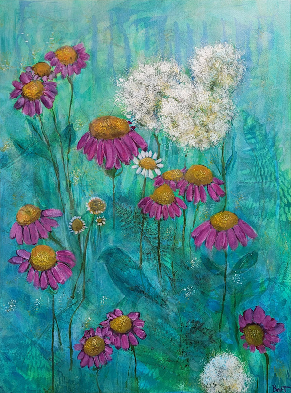 Echinacea Garden by Sylvie Bart