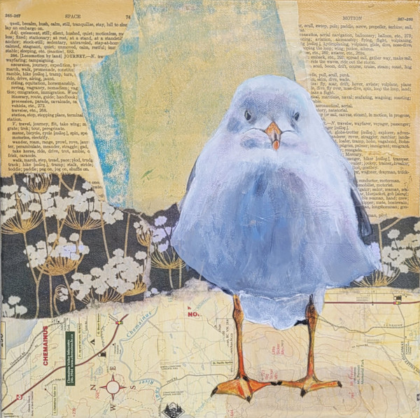 Seagull: Puffball by Sylvie Bart