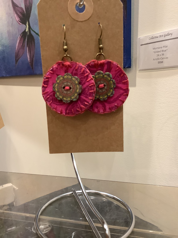 Earrings by Angelia Wilson, Image 1.