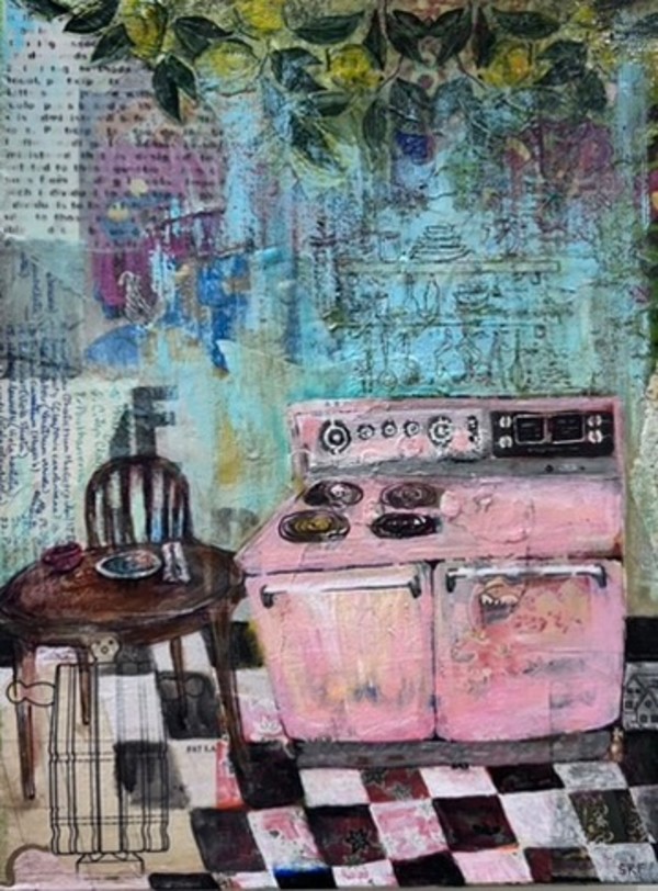 Pink Oven by Angelia Wilson, Image 1.
