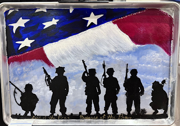 Freedom isn't Free #3 by Angelia Wilson