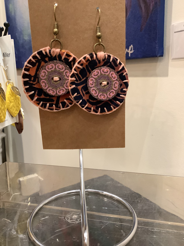 Earrings by Angelia Wilson, Image 1.