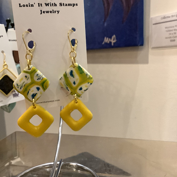 Earrings by Angelia Wilson, Image 1.