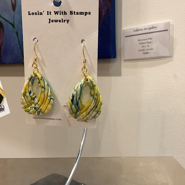 Earrings by Angelia Wilson, Image 1.