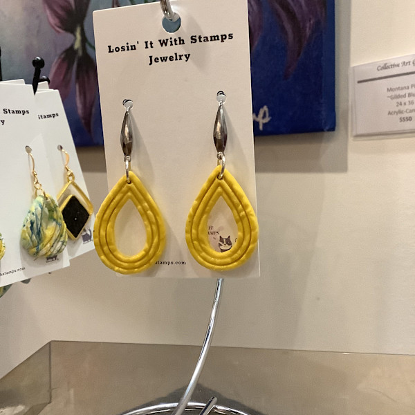 Earrings by Angelia Wilson, Image 1.