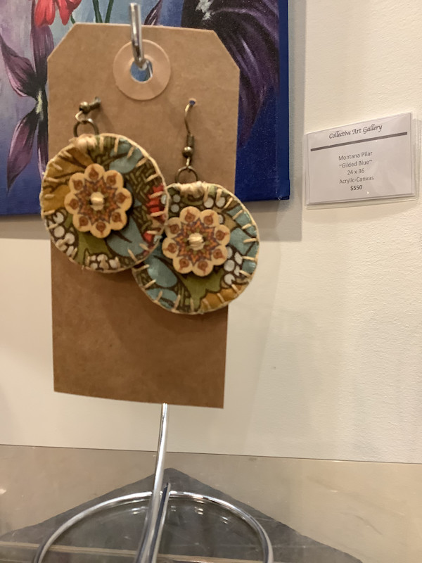 Earrings by Angelia Wilson, Image 1.