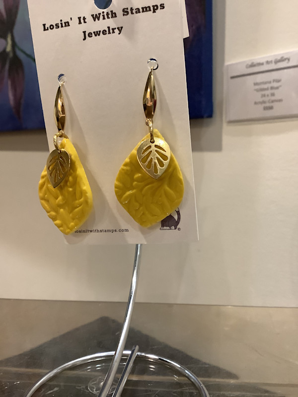 Earrings by Angelia Wilson, Image 1.