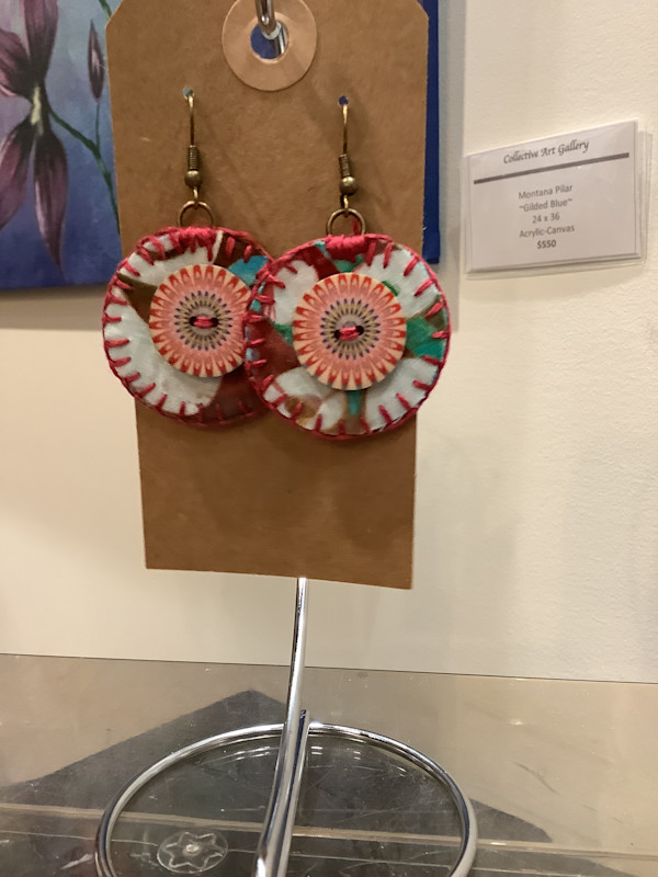 Earrings by Angelia Wilson, Image 1.