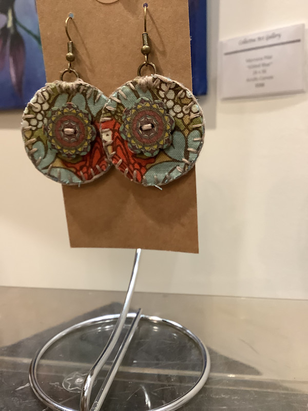 Earrings by Angelia Wilson, Image 1.