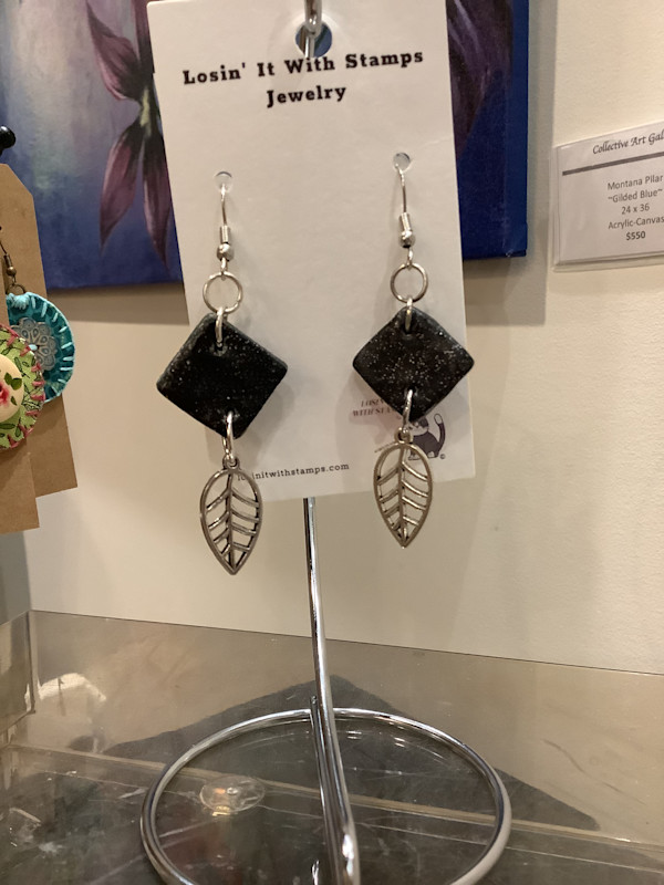 Earrings by Angelia Wilson, Image 1.