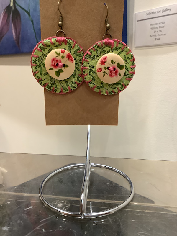 Earrings by Angelia Wilson, Image 1.
