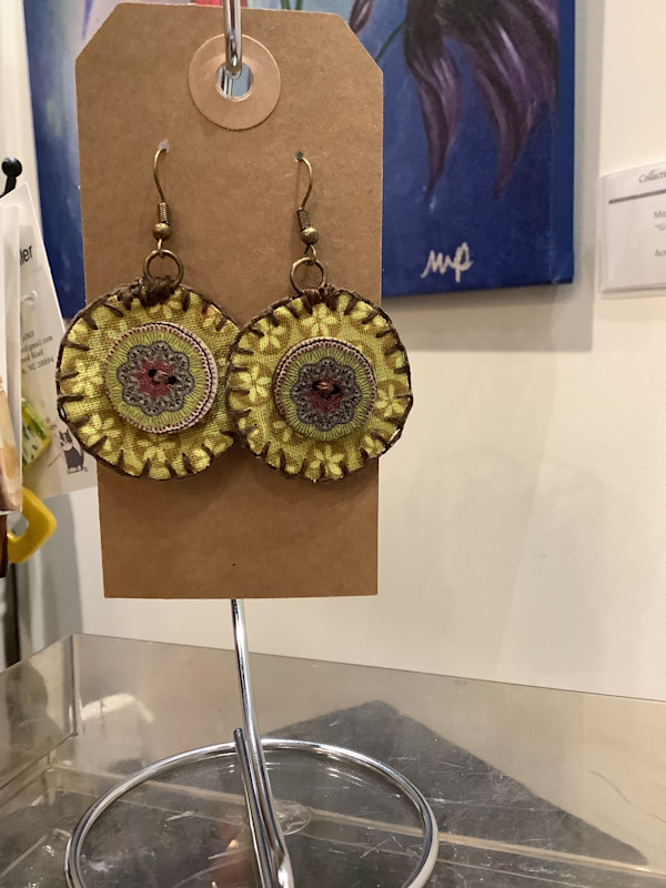 Earrings by Angelia Wilson, Image 1.