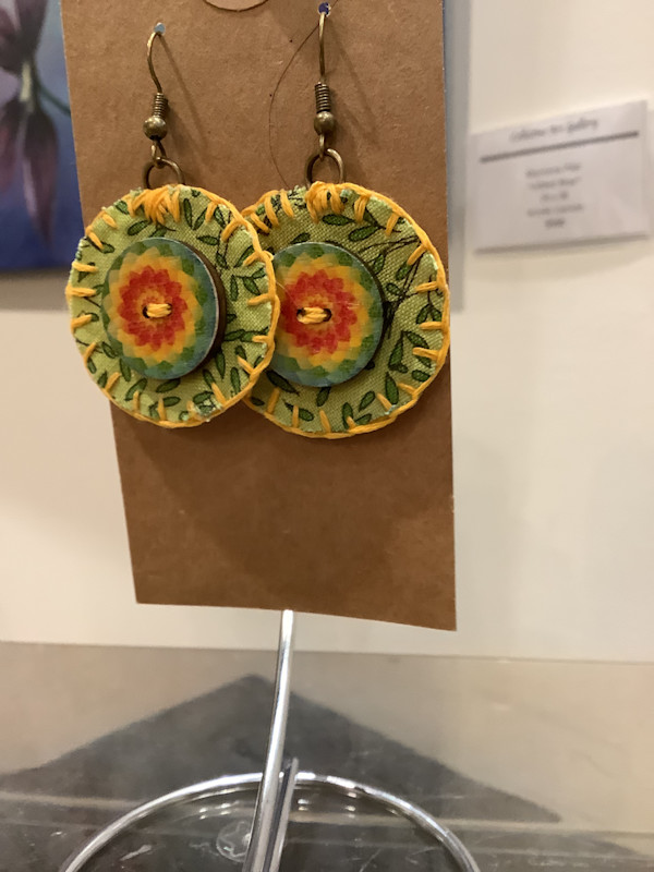 Earrings by Angelia Wilson, Image 1.