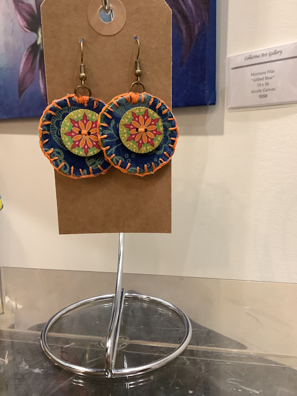 Earrings by Angelia Wilson, Image 1.