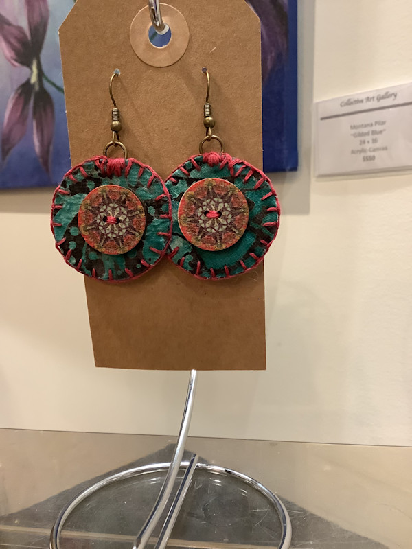 Earrings by Angelia Wilson, Image 1.