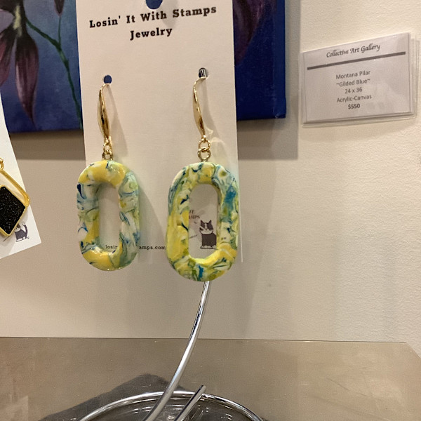 Earrings by Angelia Wilson, Image 1.