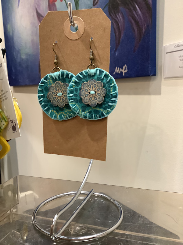 Earrings by Angelia Wilson, Image 1.