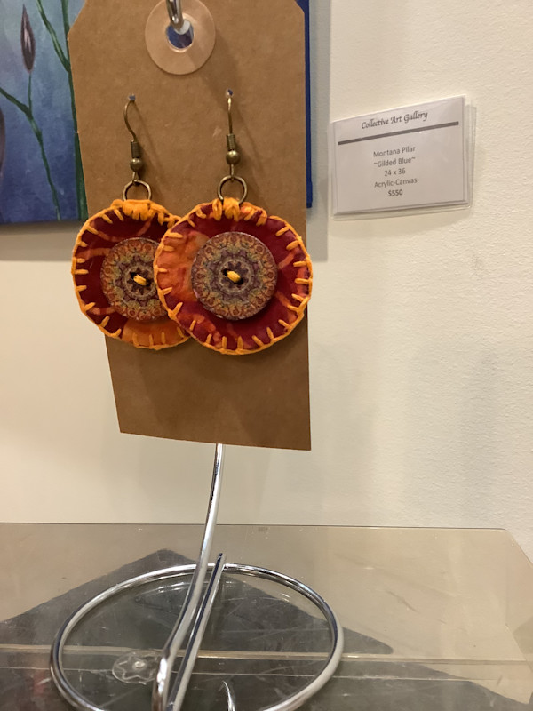 Earrings by Angelia Wilson, Image 1.