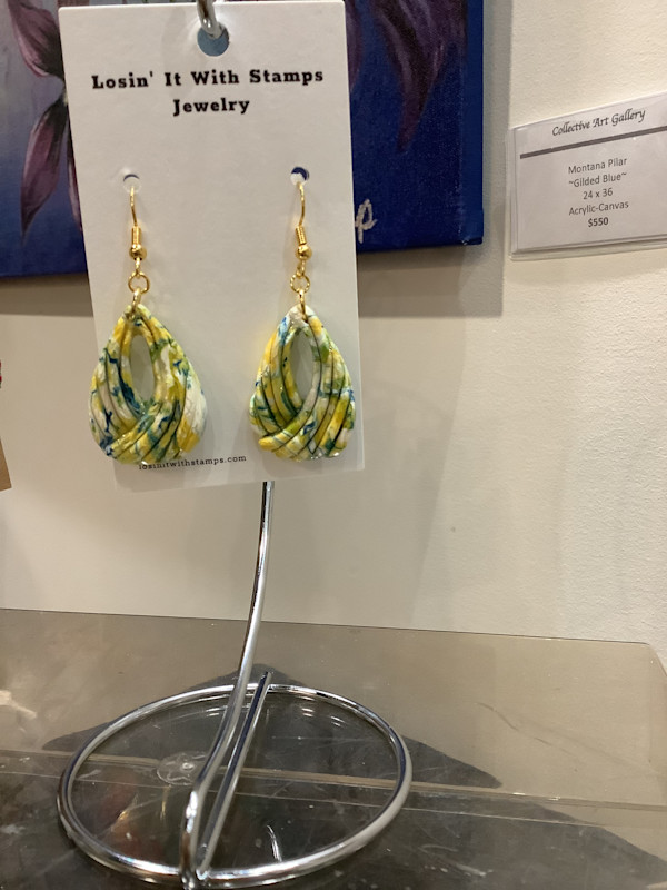 Earrings by Angelia Wilson, Image 1.