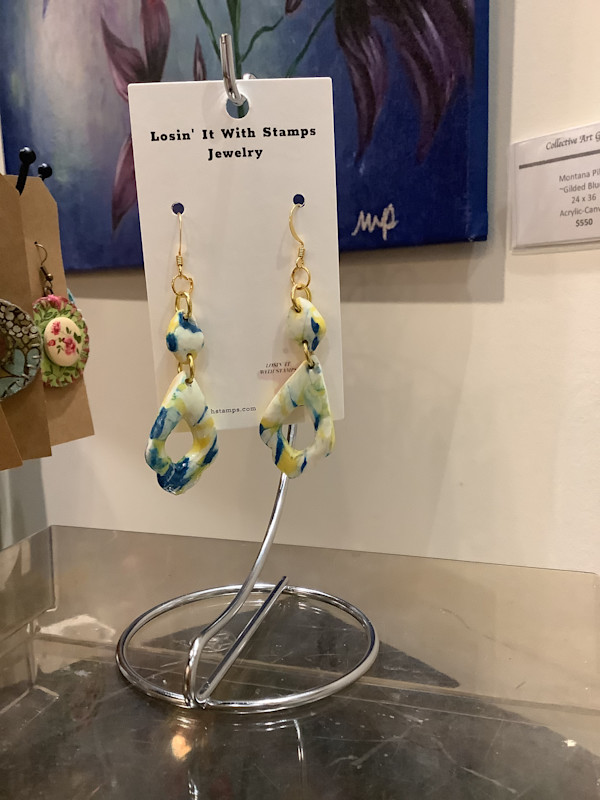 Earrings by Angelia Wilson, Image 1.