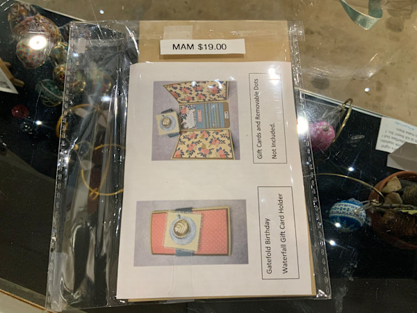 Waterfall gift card holder by Angelia Wilson, Image 1.