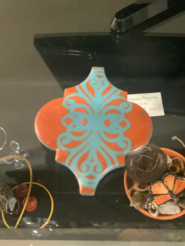 Tile trivet by Angelia Wilson, Image 1.