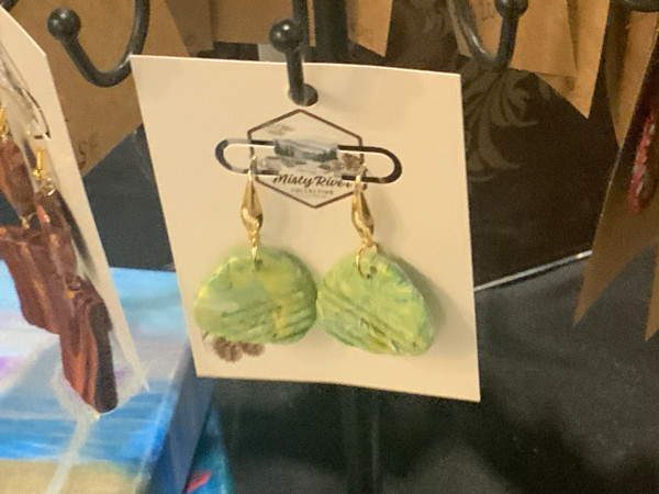 Earrings by Angelia Wilson, Image 1.