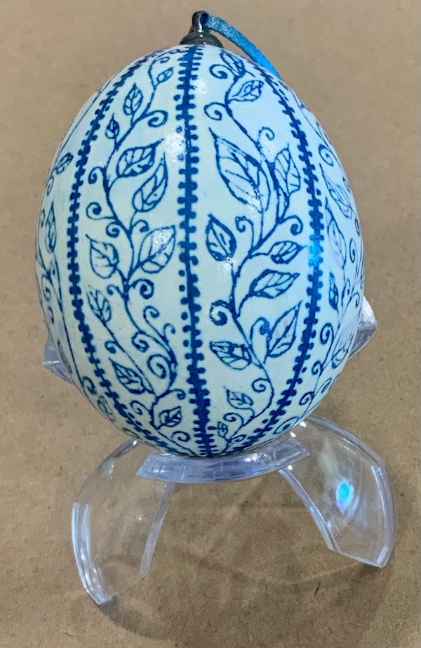 Blue Filigree by Angelia Wilson, Image 1.