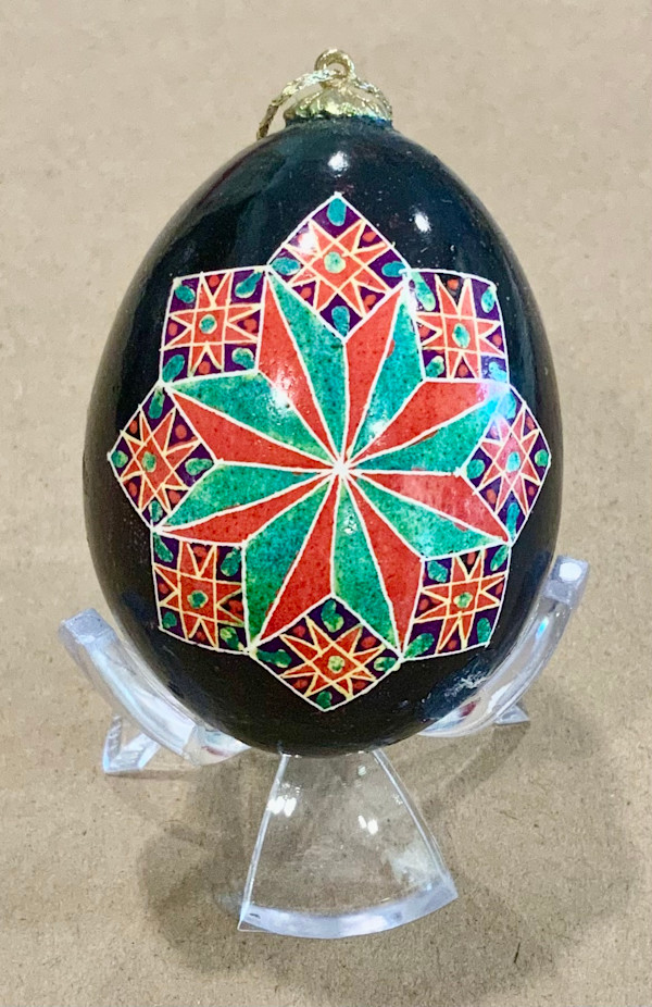 Red Green  Starburst by Angelia Wilson, Image 1.