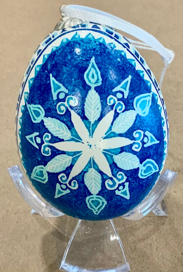 Blue Teal Snow by Angelia Wilson, Image 1.