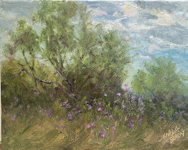 Mesquite and Thistles by Karla Brady