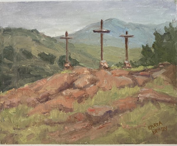 Three Crosses by Karla Brady