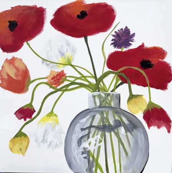 Flowers in a Vase by Debbie Lamson, Image 1.