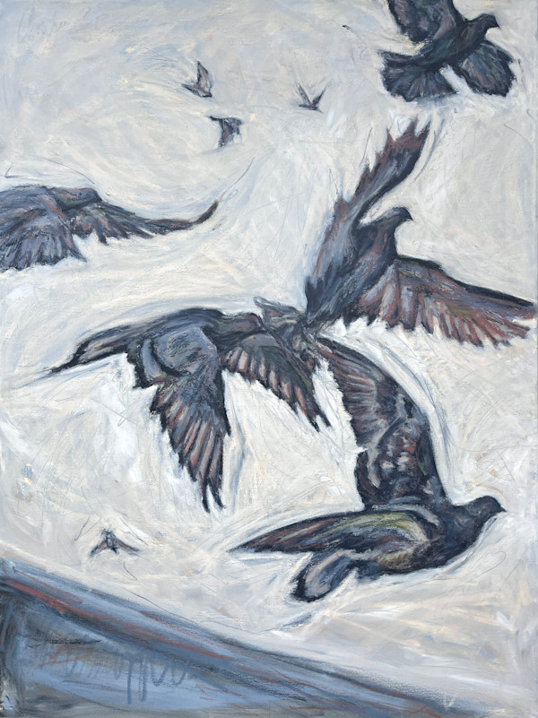 Pigeons Off Idylwyld by Amber Bryans, Image 1.