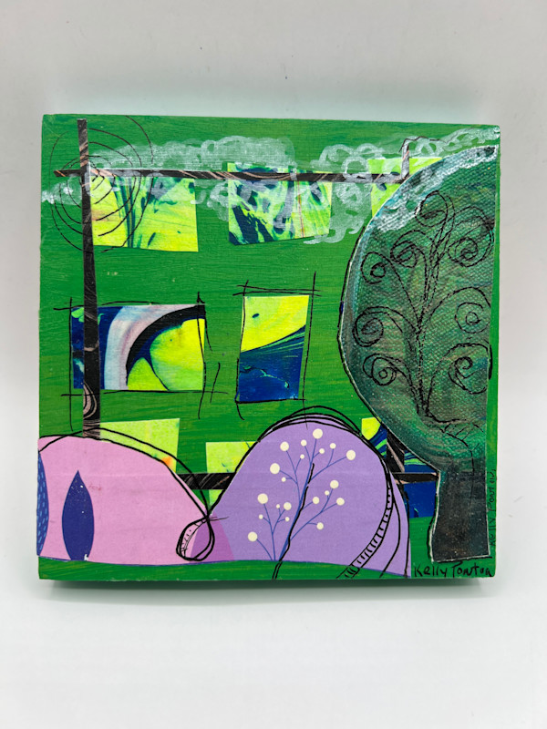 Nature in Lime by Kelly K. Pontoni